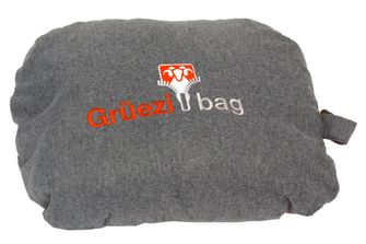 Grüezi-Bag Feather Grijana podloga za spavaći vreću s USB sučeljem siva
