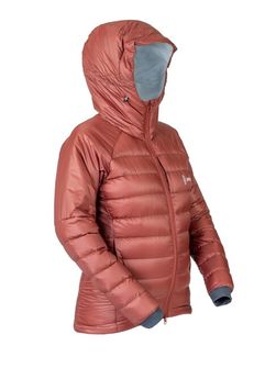 Patizon Ženska izolacijska zimska jakna ReLight Pro, tamno crvena / srebrna