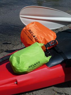 BasicNature 210T Lagani vodootporni ruksak 5 l narančasti