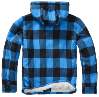 Brandit Lumber jakna s kapuljačom, crna/plava