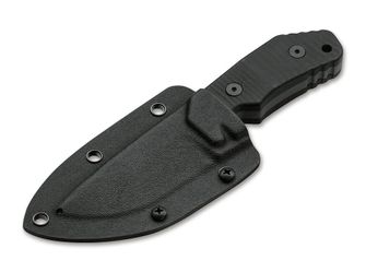 BÖKER® Böker čvrsti nož s futrolom, 8 cm, crni