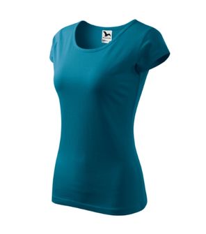 Malfini Pure ženska majica kratkih rukava, petrolej plava