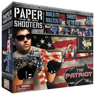 PAPER SHOOTERS Skladačka set zbraní Paper Shooters Patriot
