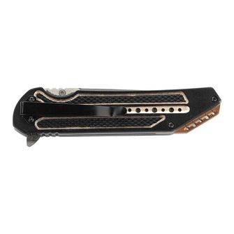 Herbertz jednoručni džepni nož 9,2cm, aluminij, crna-bronza