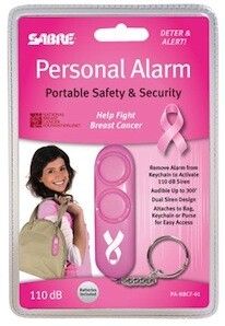 SABRE RED osobni alarm dual, 120db ružičasti