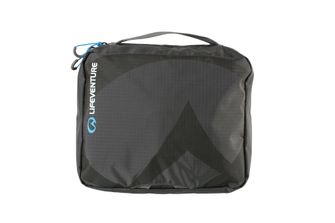 Lifeventure torba - Najlon torbica za rublje s dvije pregrade i više džepova 22 x 18 x 8 cm siva