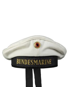 Mil-Tec bijela pomorska kapa s insignijom