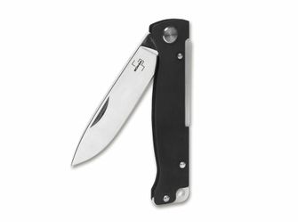 Böker Plus Atlas Black džepni nož 6,7 cm, crni, nehrđajući čelik