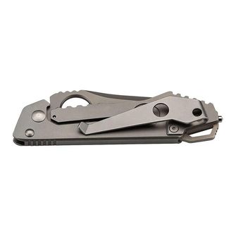 Herbertz jednoručni lagani džepni nož 7cm, nehrđajući čelik, mat, razbijač stakla