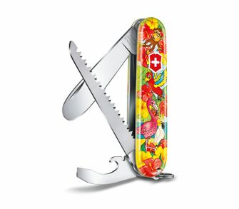 Victorinox My First Animal Edition višenamjenski nož za djecu, motiv papige, 9 funkcija