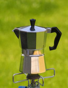 Origin Outdoors Espresso aparat za kavu za 3 šalice, nehrđajući čelik