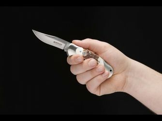 Böker Manufaktur solingen Scout Stag preklopni džepni nož 8 cm, rogovlje