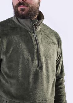 Pentagon Grizzly flis majica s kapuljačom, kamuflažno zelena