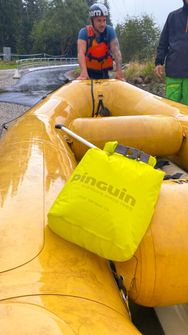 Pinguin vodootporna torba Dry bag 5 L, žuta