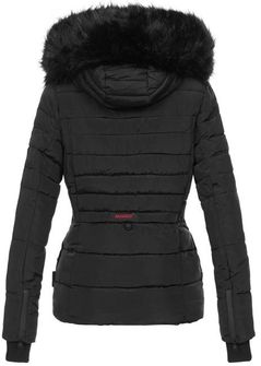 Navahoo Adele ženska zimska jakna s kapuljačom, crna