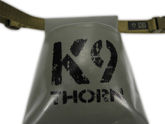 K9 Thorn otvorena torbica za poslastice, s remenom, maslinasta