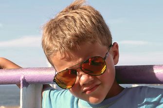 ActiveSol Kids Iron Air Dječje polarizirane sunčane naočale narančaste/lukaste