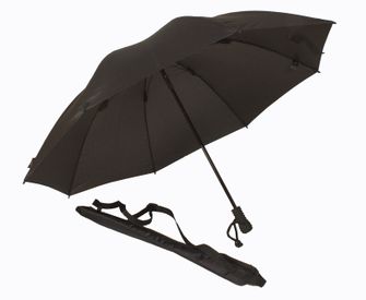 EuroSchirm Swing Liteflex robustan i neuništiv kišobran, crni