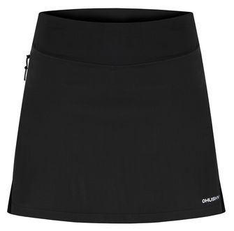 HUSKY ženska funkcionalna suknja s kratkim hlačicama Flamy L, crna