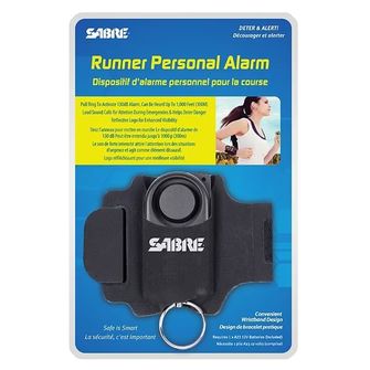 SABRE RED Runner osobni alarm, 130db, crni
