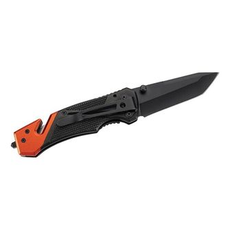 Spasilački nož Herbertz 8 cm, crno-narančasti, aluminij