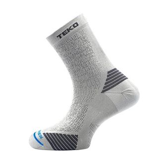 TEKO Lagane čarape za trčanje eco RUN 2.0 SHORT CREW, bijele