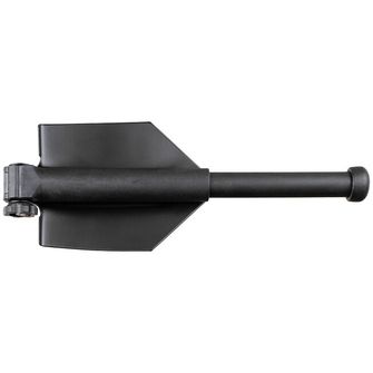 MFH Sklopiva lopata, crna, s pilom, teleskopska ručka