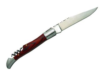 Laguiole DUB039 džepni nož, oštrica 12cm, čelik 420, smeđa drška od staminy