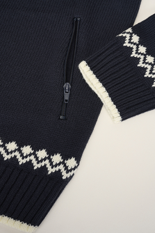 Brandit džemper Norwegian sa zatvaračem na zip, mornarska plava