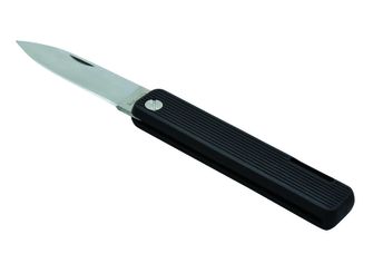 Baladeo ECO350 Papagayo džepni nož, oštrica 7,5 cm, čelik 420, crna TPE ručka