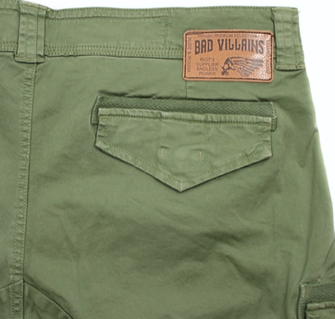 Yakuza Premium muške hlače s džepovima, maslinaste