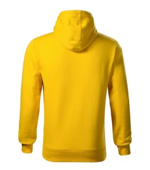 Malfini Cape muška majica s kapuljačom, žuta
