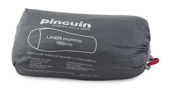 Pinguin Sanitarna podstava za vreću za spavanje Liner Mummy siva 175cm