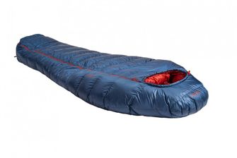 Patizon Cjelogodišnja vreća za spavanje Dpro 890 M lijeva, tamnoplava/crvena