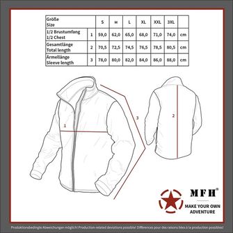 MFH Professional Softshell jakna Liberty, crna
