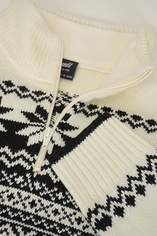 Brandit džemper Norwegian Troyer, bijela