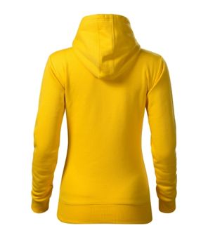 Malfini Cape ženska majica s kapuljačom, žuta