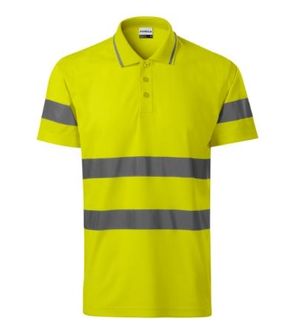 Rimeck HV Runway reflektirajuća sigurnosna polo majica, fluorescentno žuta