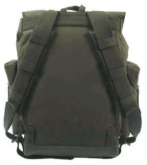 MFH BW planinski ruksak maslinasti 30L kožni remeni