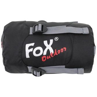 FOX ekstralagan vreća za spavanje ultra lagana crna + 10/ + 29°C