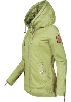 Navahoo Wekoo ženska prijelazna jakna s kapuljačom, zelena