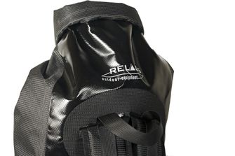 BasicNature torba za teret vodootporna torba Duffel Bag s valjanim zatvaračem 40 l crna