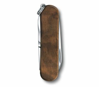 Victorinox Classic SD Wood višenamjenski nož 58 mm, orahovo drvo, 5 funkcija