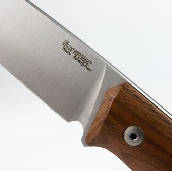 Lionsteel Nož tipa bushcraft s čvrstim oštricom od čelika Sleipner B35 ST