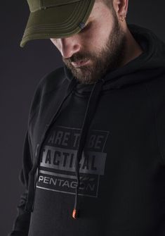 Pentagon Phaeton Dare to be Tactical majica s kapuljačom, crna