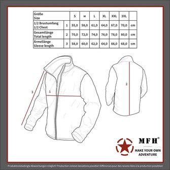 MFH Professional Softshell jakna Australia, OD zelena