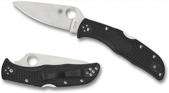Spyderco Endela Lighweight Black džepni nož 8,7cm, crni, FRN