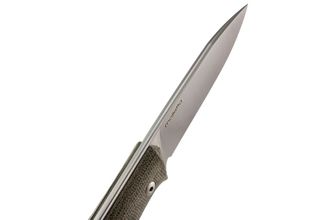 Lionsteel Nož tipa bushcraft s čvrstim oštricom od čelika Sleipner B35 CVG