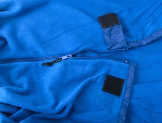 Origin Outdoors Umetak za vreću za spavanje od flisa kraljevsko plave mumije