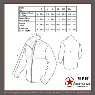 MFH Professional Softshell jakna Scorpion, HDT-camo FG